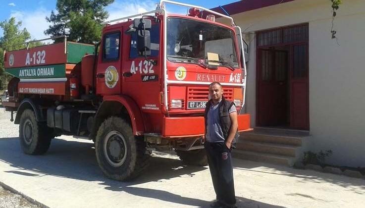 42 yaşındaki arazöz operatörü, kalp krizi sonucu hayatını kaybetti