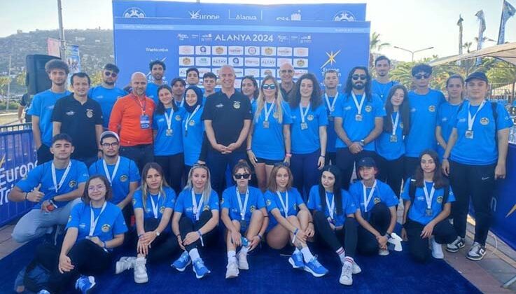 ALKÜ Alanya Avrupa Triatlon kupasında gönüllü oluyor