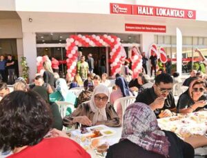 Manavgat’ta “Halk Lokantası” açıldı