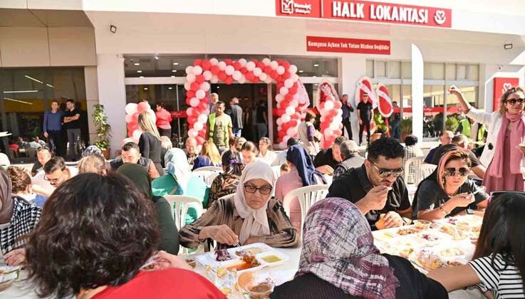 Manavgat’ta “Halk Lokantası” açıldı