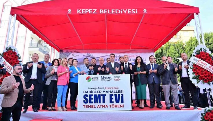 Kepez’e 38 projenin ikincisinin de temeli atıldı