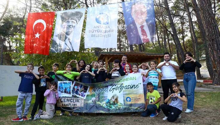 Büyükşehir Belediyesi Gençlik Kampı ara tatilde çocuk ve gençleri ağırladı