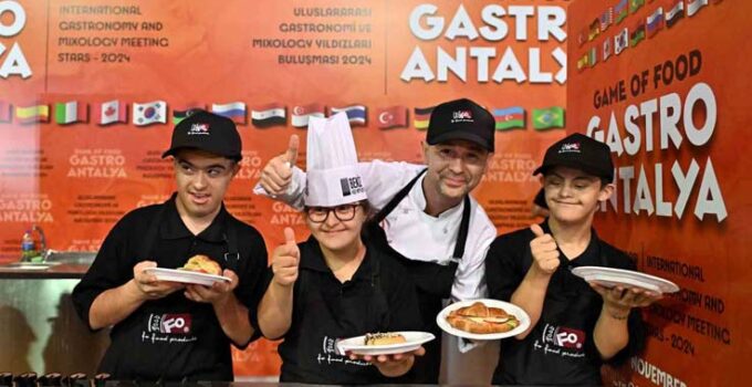 Özel çocuklar Gastro Antalya’da yarıştılar