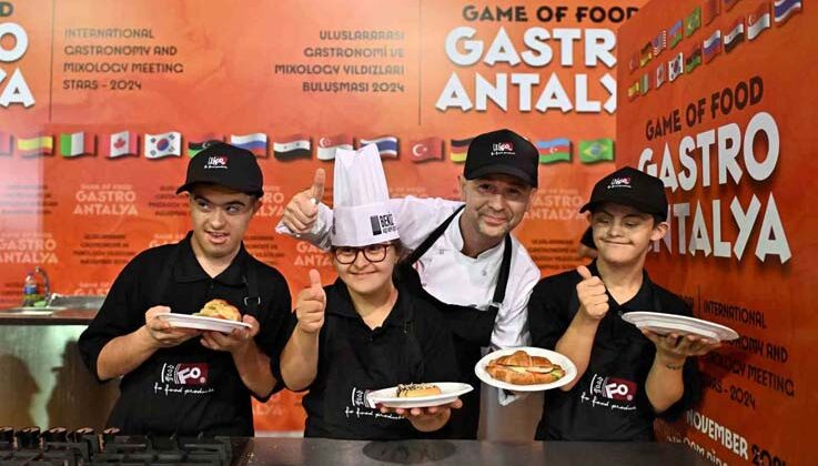 Özel çocuklar Gastro Antalya’da yarıştılar