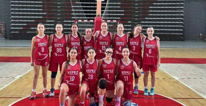 Kepez’in kadın basketbolcularından kıran kırana zafer