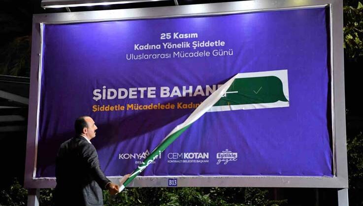 Kadına şiddetin bahanelerini söküp attılar