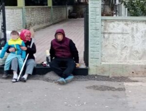 Kira borcu iddiasıyla hem eşyaları haczedildi hem evden çıkartılıp 2 torunuyla dışarıda kaldı