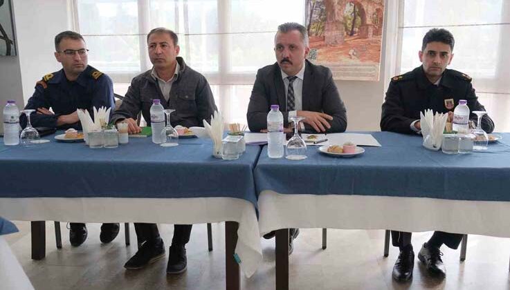 Kemer’de afet koordinasyon toplantısı gerçekleştirildi