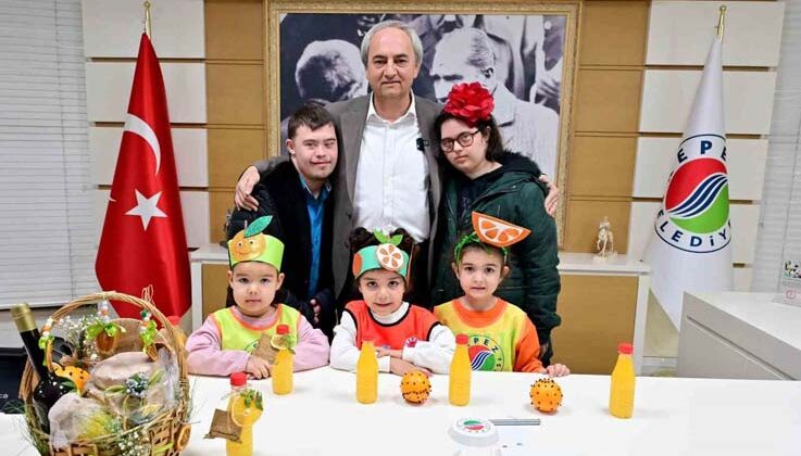 Kepezli miniklerden engelli farkındalığı: “Engelleri kaldırıyoruz”