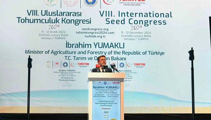 Bakan Yumaklı: “İsrail’den bir adet bile tohum almıyoruz”