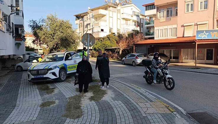 Manavgat’ta motosiklet kazası: 1 yaralı