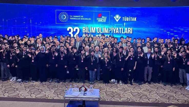 32. Bilim Olimpiyatları Ödül Töreni, ANFAŞ’ta düzenlendi