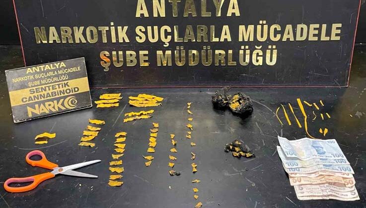 Antalya’da bir haftalık narkotik operasyonlarında 16 tutuklama