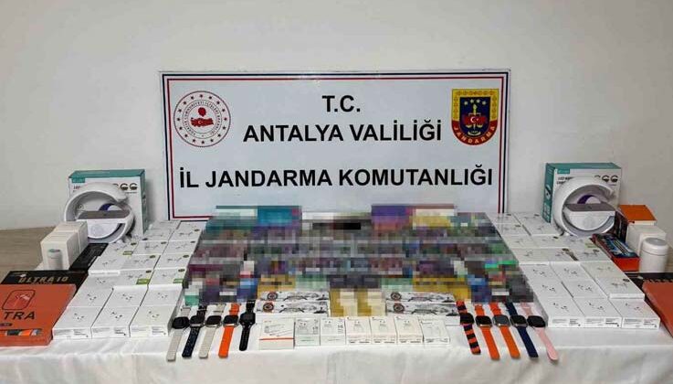 Antalya’da jandarmadan kaçak tütün operasyonu