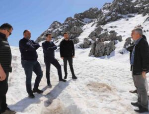 30 yaylaya hizmet verecek yol, yayla sezonuna hazır olacak