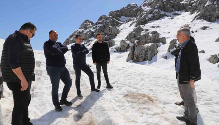 30 yaylaya hizmet verecek yol, yayla sezonuna hazır olacak