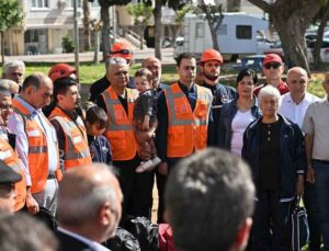 Muratpaşa’da afet tahliye tatbikatı başarıyla gerçekleştirildi