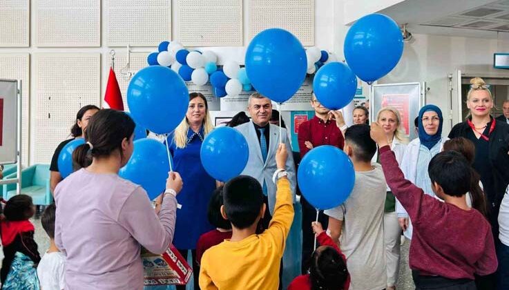 Kepez Devlet Hastanesi’nde ’otizm’ farkındalığı