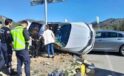 Antalya’da trafik kazası: 2 yaralı