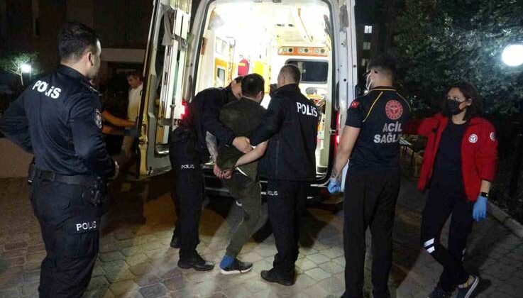 Anne-babasını odaya kilitledi, ekiplere ecel terleri döktürdü